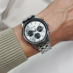 CLUSE Montres Argent|Anthéor^Anthéor Multifunction Watch Steel Silver, Silver Colour