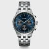 CLUSE Montres Argent|Anthéor^Anthéor Multifunction Watch Steel Blue and Black, Silver Colour
