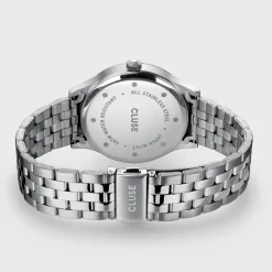 CLUSE Montres Argent|Aravis^Aravis 3-Hand Watch, Blue, Silver Colour