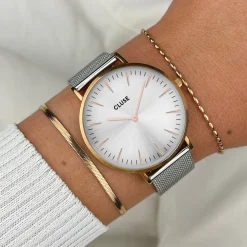 CLUSE Montres Rose Gold|Boho Chic^Boho Chic Mesh Bicolour