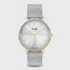 CLUSE Montres Or|Boho Chic^Boho Chic Mesh Bicolour