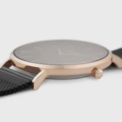 CLUSE Montres Noir|Montres Rose Gold^Boho Chic Mesh Black, Rose Gold Colour