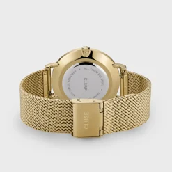 CLUSE Montres Or|Boho Chic^Boho Chic Mesh Gold/White