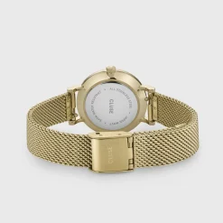 CLUSE Montres Or|Boho Chic Petite^Boho Chic Petite Crystals Mesh Grey, Gold Colour