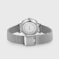 CLUSE Montres Argent|Boho Chic Petite^Boho Chic Petite Mesh White, Silver Colour