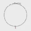CLUSE Bracelets De Cheville^Essentielle Anklet Rose Quartz Bead, Silver Colour
