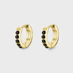 CLUSE Boucles D’oreilles^Essentielle Beads Hoop Earrings, Gold Colour