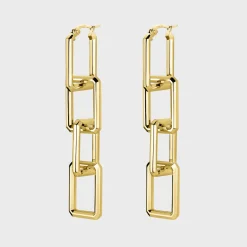 CLUSE Boucles D’oreilles^Essentielle Chain Earrings, Gold Colour