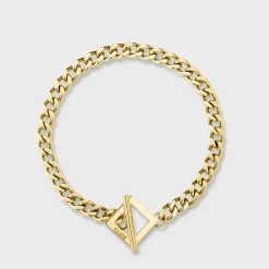 CLUSE Bracelets^Essentielle Denim Chain Bracelet, Gold Colour