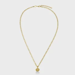 CLUSE Colliers^Essentielle Figaro Chain Citrus Charm Necklace, Gold Colour