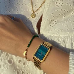 CLUSE Colliers^Essentielle Figaro Chain Citrus Charm Necklace, Gold Colour