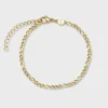 CLUSE Bracelets^Essentielle Figaro Chain Bracelet, Gold Colour