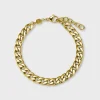 CLUSE Bracelets^Essentielle Flat Curb Chain Bracelet Gold Colour