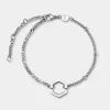 CLUSE Bracelets^Essentielle Mix Chain Bracelet Silver Colour