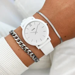 CLUSE Bracelets^Essentielle Snake Bracelet Silver Colour