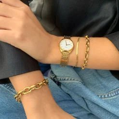CLUSE Bracelets^Essentielle Snake Bracelet Gold Colour