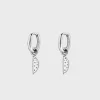 CLUSE Boucles D’oreilles^Essentielle Watermelon Charm Hoop Earrings, Silver Colour