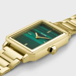 CLUSE Montres Or|Fluette^Fluette Steel Green, Gold Colour