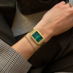 CLUSE Montres Or|Fluette^Fluette Steel Green, Gold Colour