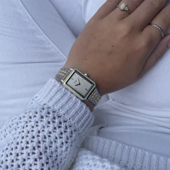 CLUSE Fluette^Fluette Watch Steel Bicolour