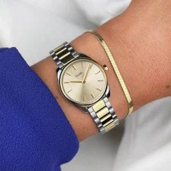 CLUSE Féroce Mini^Féroce Mini Steel, Bicolour