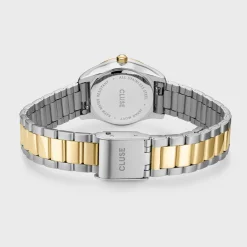 CLUSE Féroce Mini^Féroce Mini Watch Steel, Silver, Bicolour