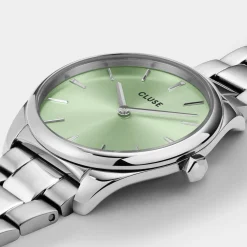 CLUSE Montres Argent|Féroce Petite^Féroce Petite Watch Steel Green, Silver Colour
