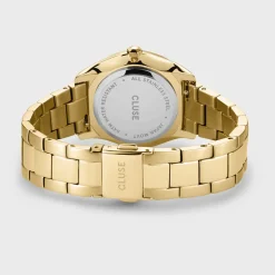 CLUSE Montres Or|Féroce Petite^Féroce Petite Watch Steel Tiger's Eye, Gold Colour