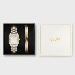 CLUSE Gracieuse Petite^Gift Box Gracieuse Petite Bicolour & double snake bracelet