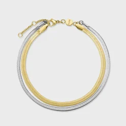 CLUSE Gracieuse Petite^Gift Box Gracieuse Petite Bicolour & double snake bracelet