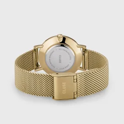 CLUSE Minuit^Gift Box Minuit Watch and Strap, Gold Colour