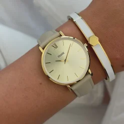 CLUSE Minuit^Gift Box Minuit Watch and Strap, Gold Colour