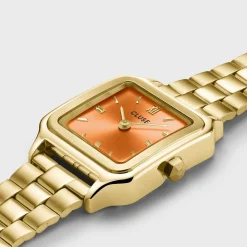 CLUSE Montres Or|Gracieuse Petite^Gracieuse Petite Watch Steel, Apricot, Gold Colour