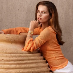 CLUSE Montres Or|Gracieuse Petite^Gracieuse Petite Watch Steel, Apricot, Gold Colour