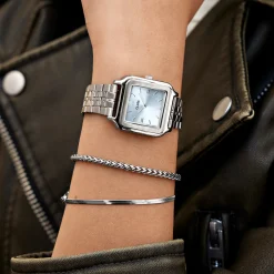 CLUSE Montres Argent|Gracieuse^Gracieuse Watch Steel, Light Blue, Silver Colour