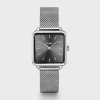 CLUSE Montres Argent|La Tétragone^La Tétragone Mesh Dark Grey, Silver Colour