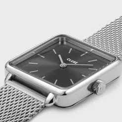 CLUSE Montres Argent|La Tétragone^La Tétragone Mesh Dark Grey, Silver Colour