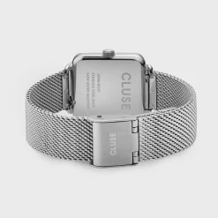 CLUSE Montres Argent|La Tétragone^La Tétragone Mesh White, Silver Colour
