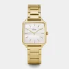 CLUSE Montres Or|La Tétragone^La Tétragone Steel White Pearl, Gold Colour