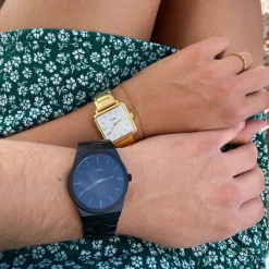 CLUSE Montres Or|La Tétragone^La Tétragone Steel White Pearl, Gold Colour