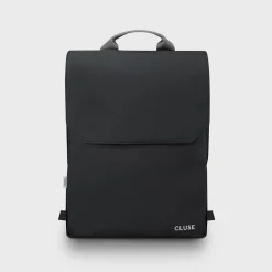 CLUSE Le Réversible^Le Réversible Backpack, Black Grey, Silver Colour