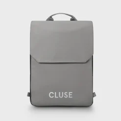 CLUSE Le Réversible^Le Réversible Backpack, Black Grey, Silver Colour