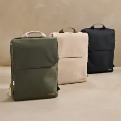 CLUSE Le Réversible^Le Réversible Backpack, Black Grey, Gold Colour