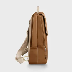 CLUSE Le Réversible^Le Réversible Backpack, Camel Beige, Gold Colour