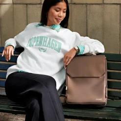 CLUSE Le Réversible^Le Réversible Backpack, Metallic Brown Beige, Gold Colour