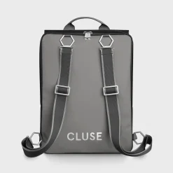 CLUSE Le Réversible|Le Réversible^Le Réversible Straps, Striped Black Grey, Silver Colour