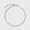 CLUSE Bracelets^Élevé Tennis Bracelet, Gold Colour
