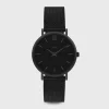 CLUSE Montres Noir|Minuit^Minuit Mesh Full Black