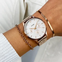 CLUSE Montres Rose Gold|Minuit Multifunction^Minuit Multifunction Watch Steel, Rose Gold Colour