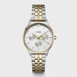 CLUSE Minuit Multifunction|Minuit^Minuit Multifunction Watch Steel, Bicolour